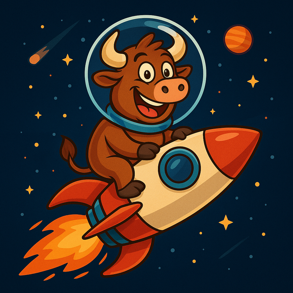 Bull on Fire
